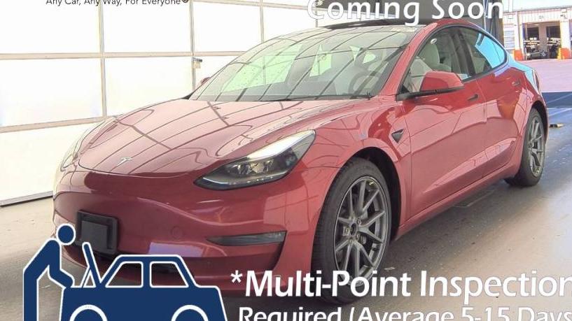 TESLA MODEL 3 2022 5YJ3E1EB3NF155357 image